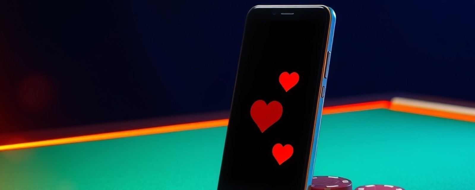 Rummy Pro App Download artwork with glossy playing cards, gold chips and green felt